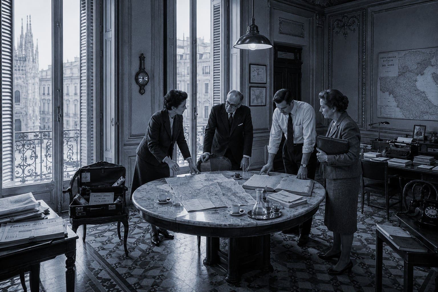Entourage in Milan: our location in Italy